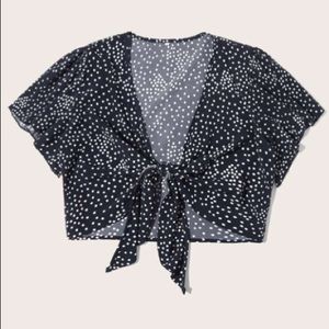 Poka Dot Crop Top